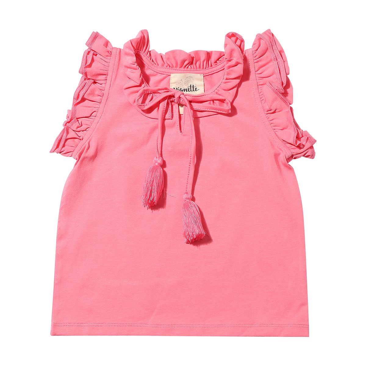 Bright pink scout top