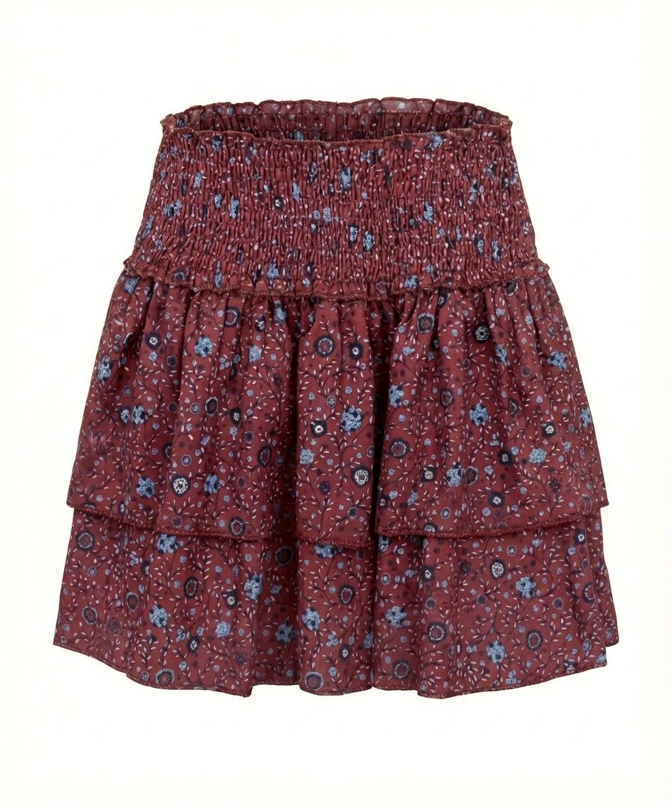 Amber floral skirt