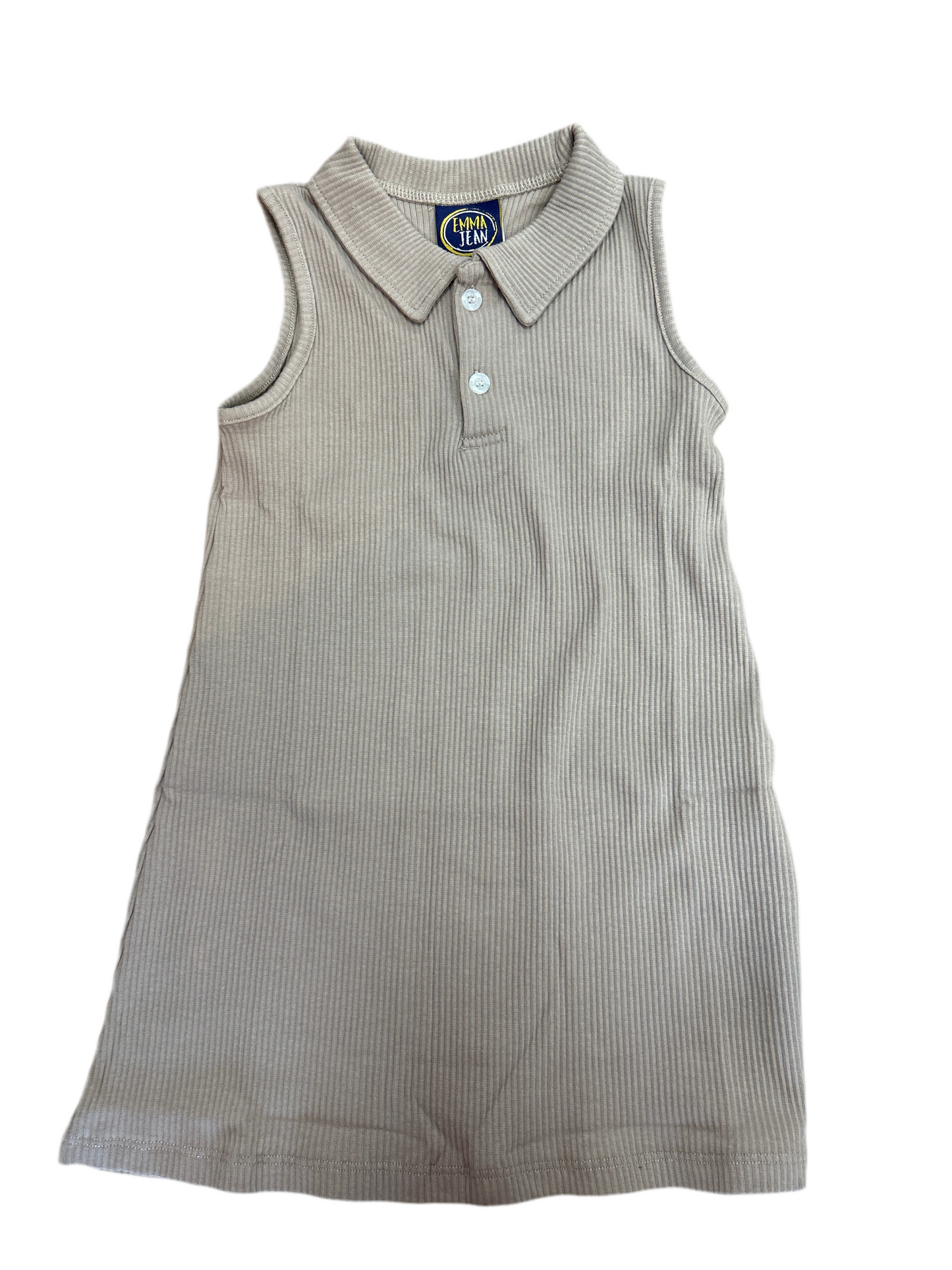 Aubrey taupe dress