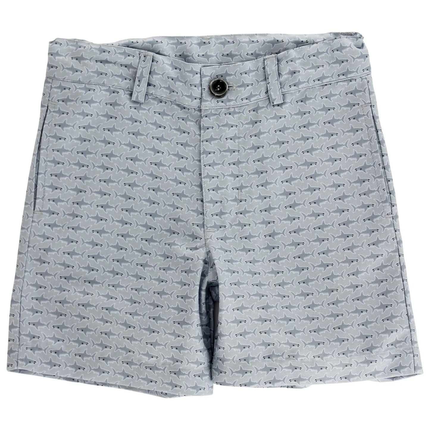 Sharks on grey short
