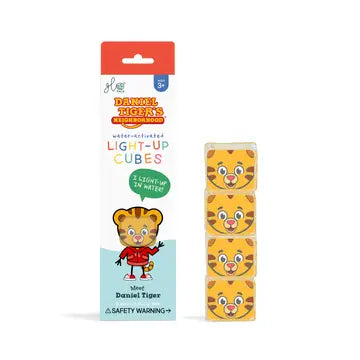 Daniel tiger light up cubes