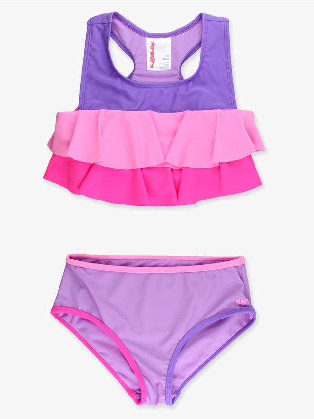 Neon purple bikini 2 piece swimsuit