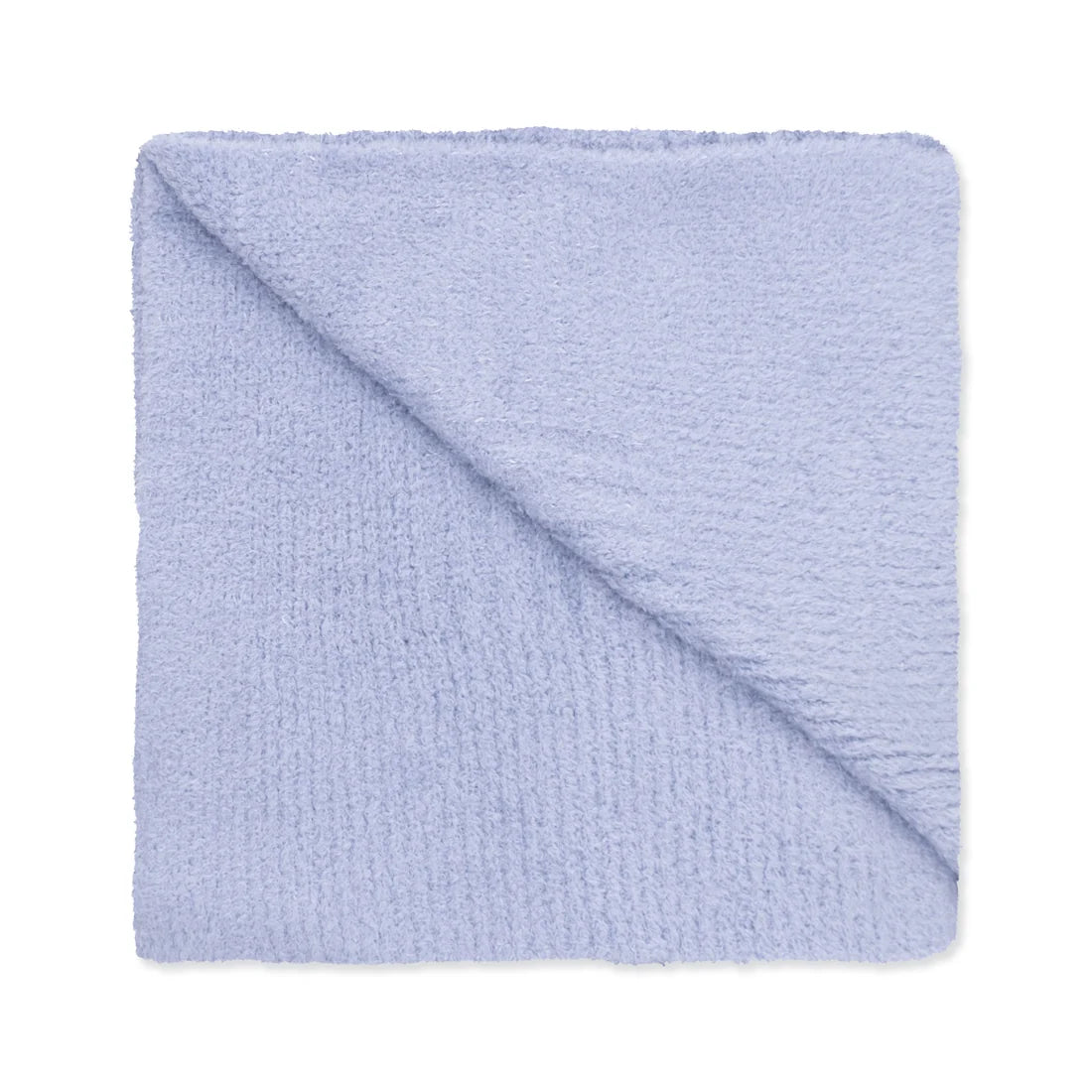Dusty Blue Chanille Blanket