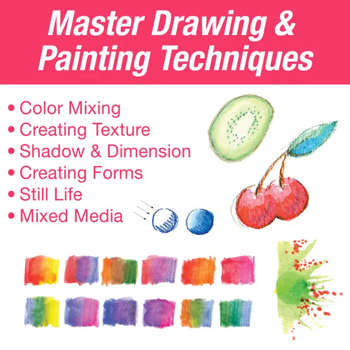 Step By Step Watercolor Pencil Art Beginner's Guide