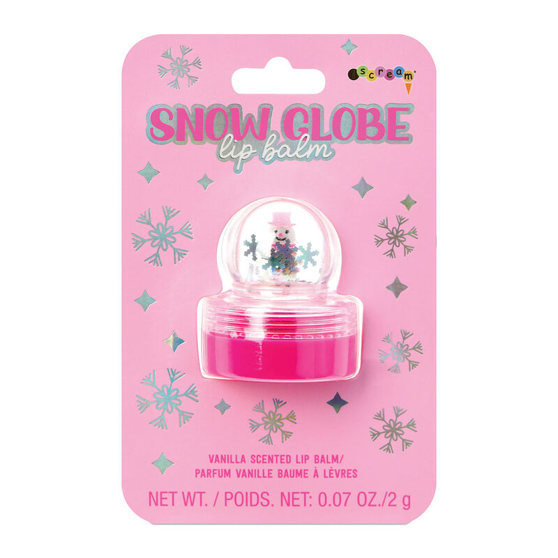 Snow globe lip balm