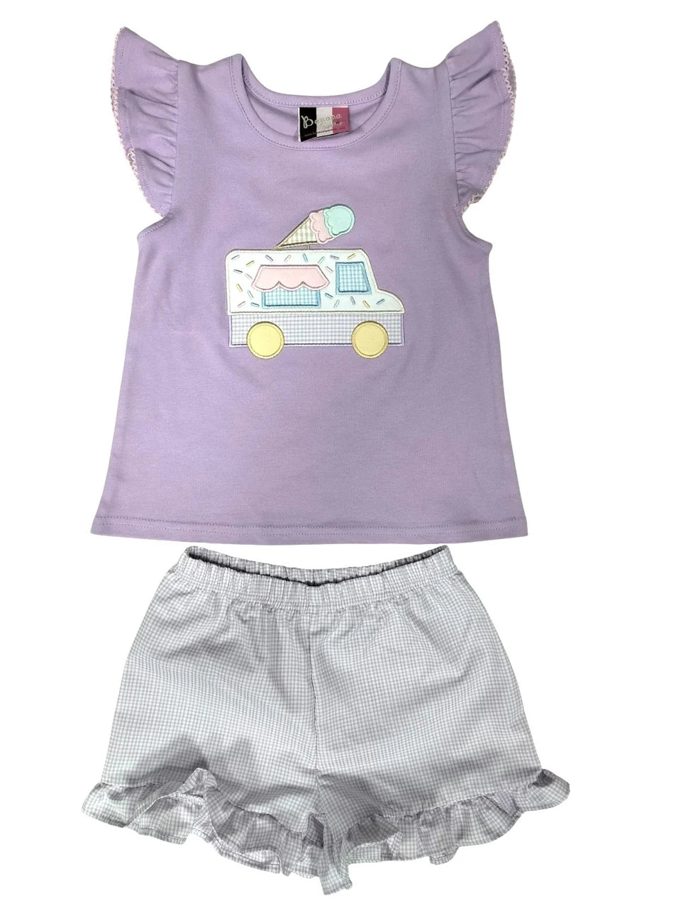 I Scream You Scream A/S Short Set