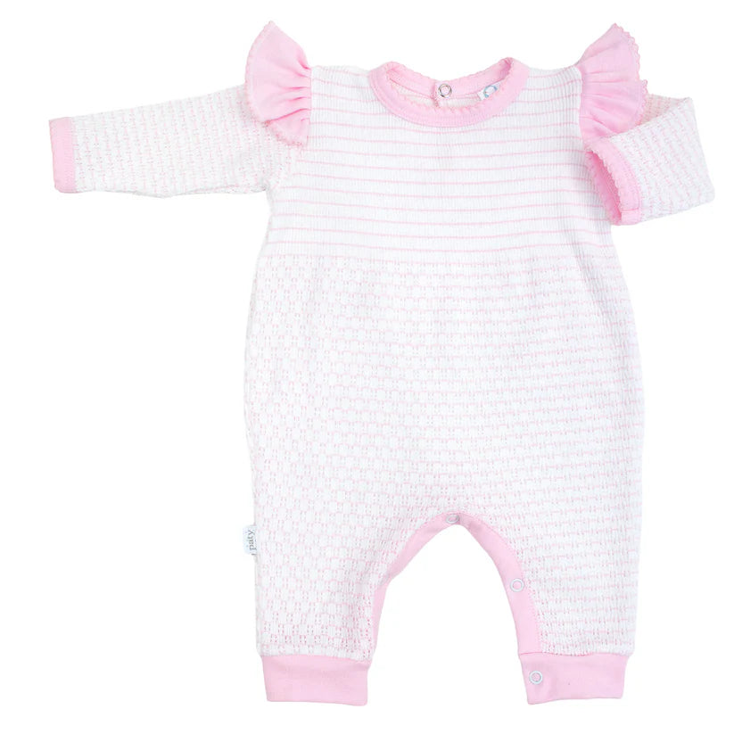 Paty Knit Angel Sleeve-pink