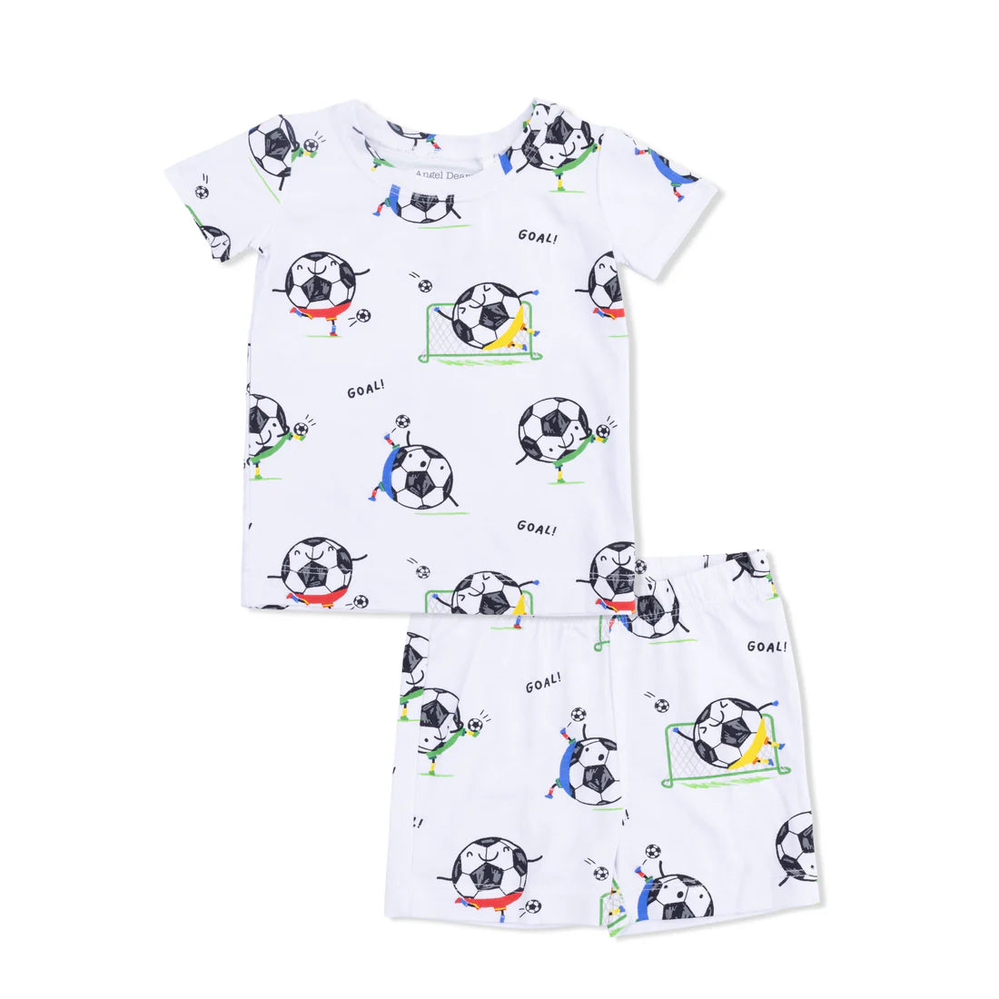 Soccer ball playing loungewear set