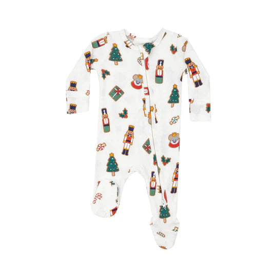 Nutcracker christmas cookies footie