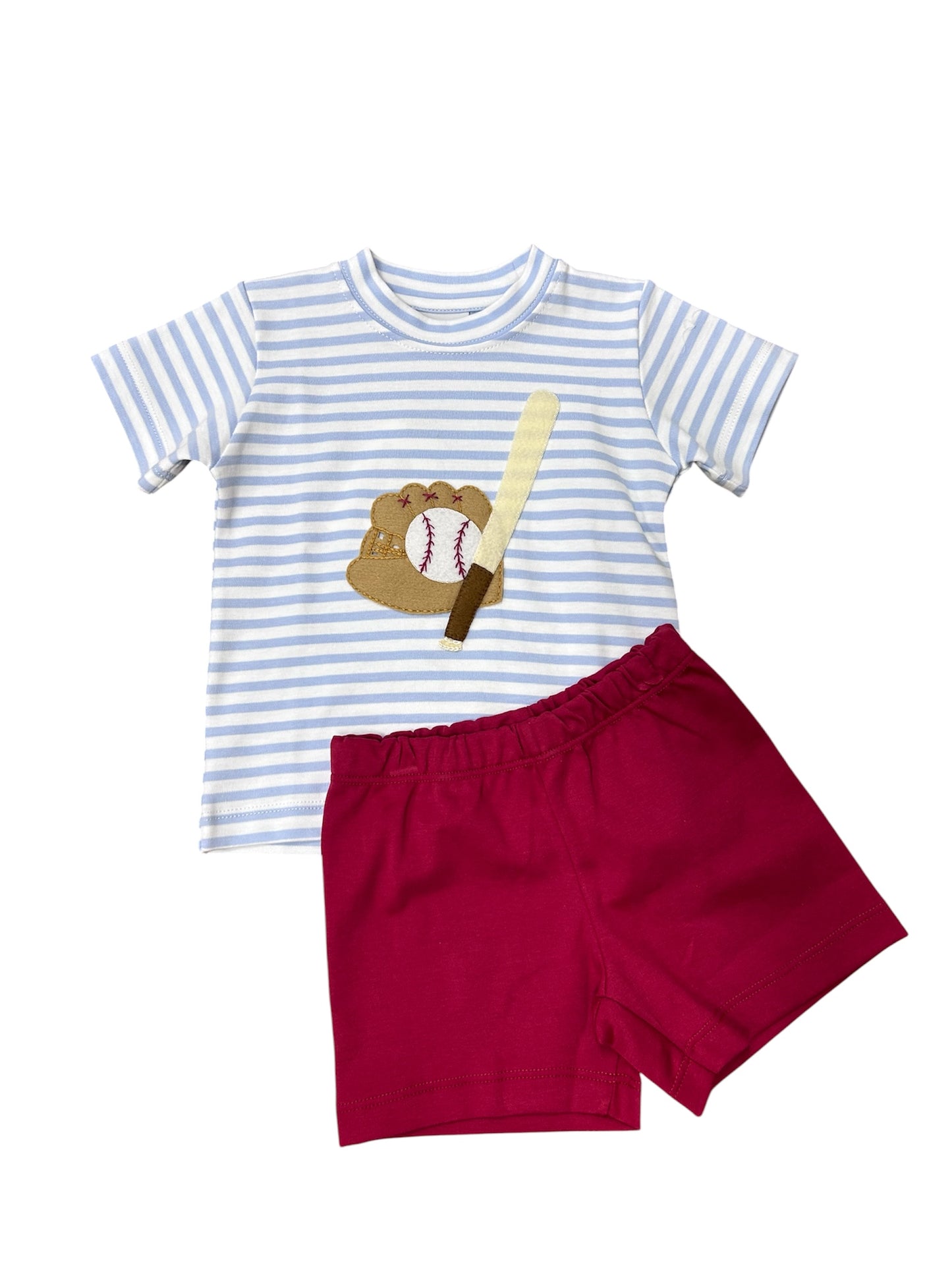 sandlot tee and short set