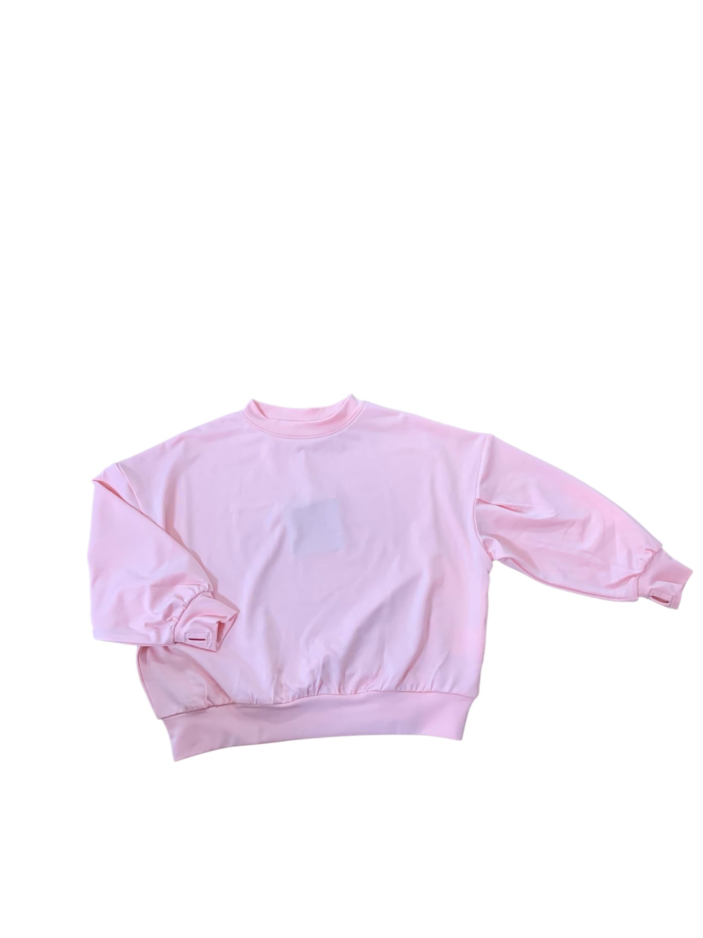 Pink performance sweatshirt