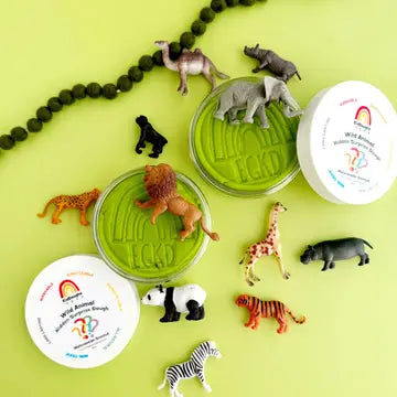 Wild Animal Hidden Surprise Kiddough - 4 oz