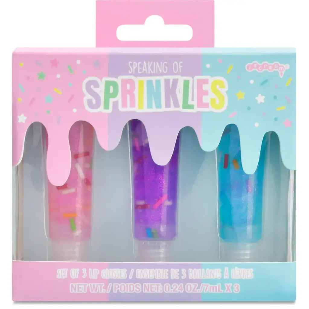 sprinkle lip gloss set