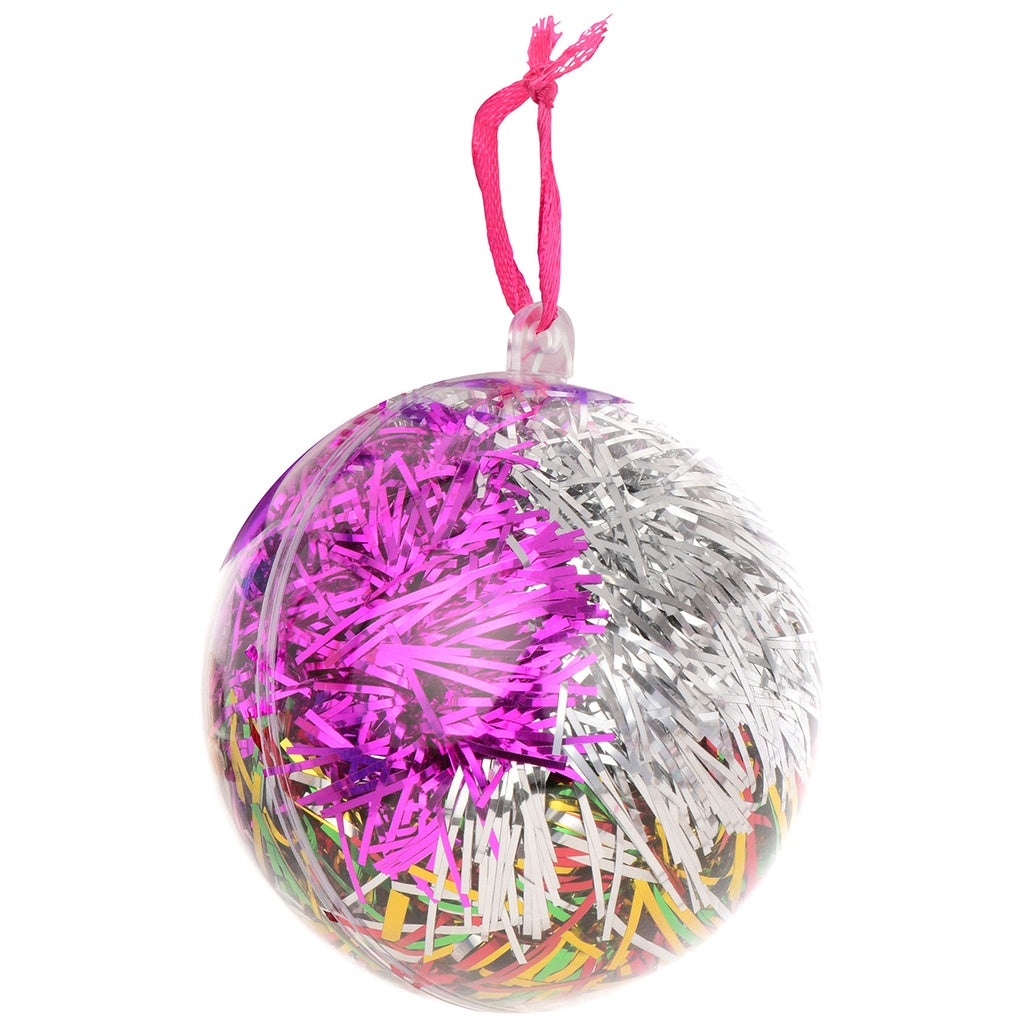 Tinsel Ornament Scrunchie