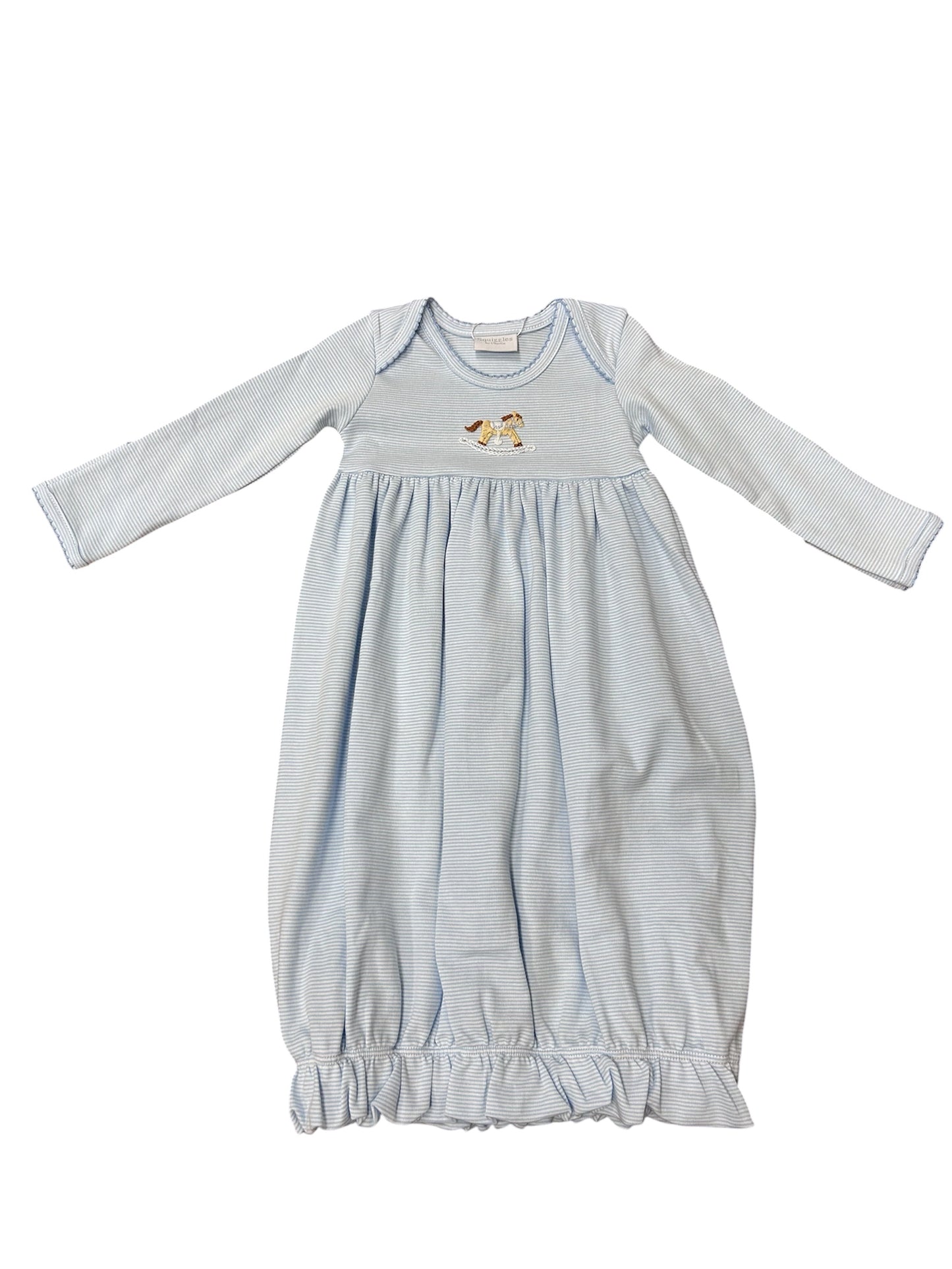 vintage rocking horse gown