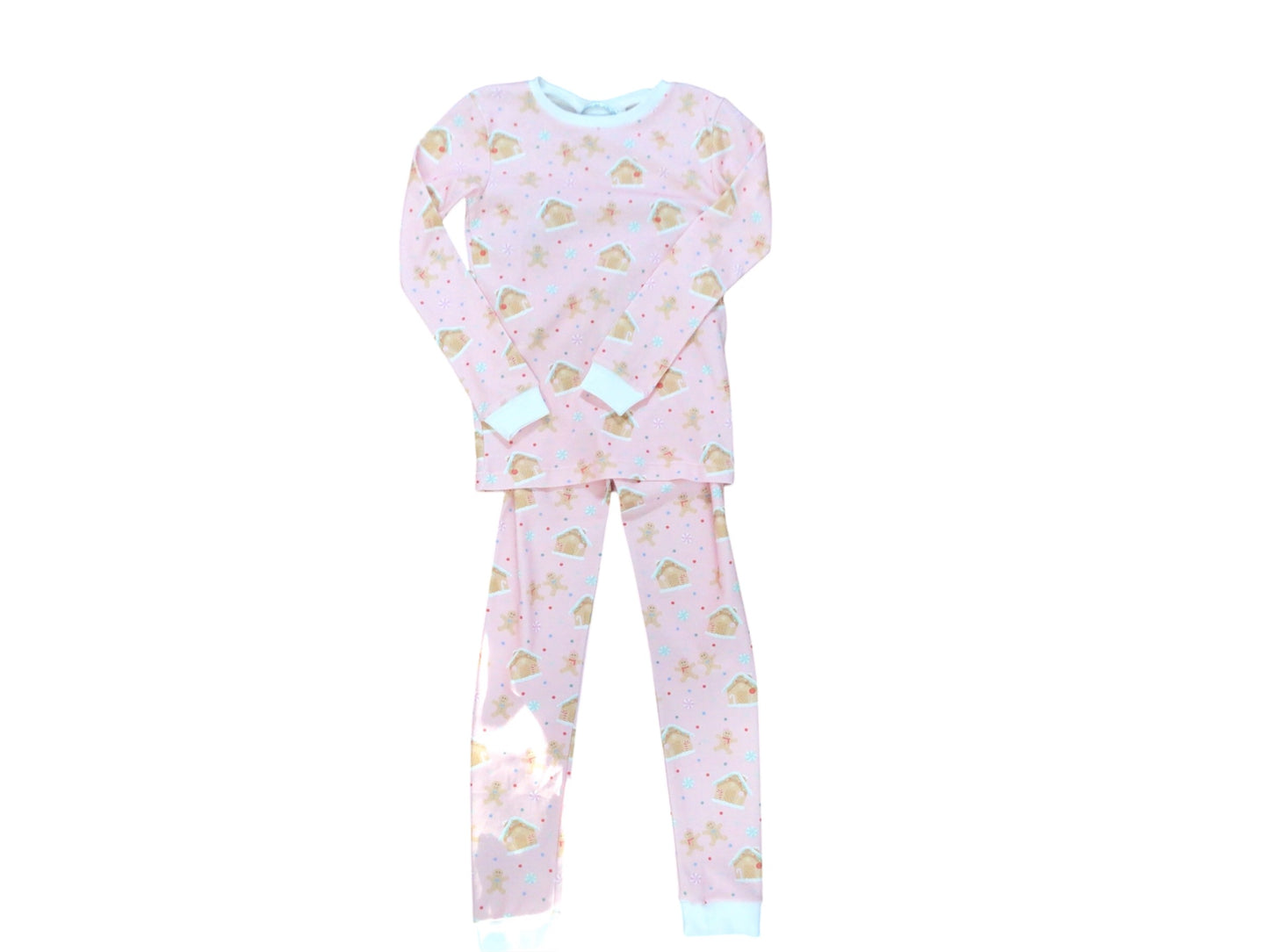 Pink Gingerbread 2pc Pj