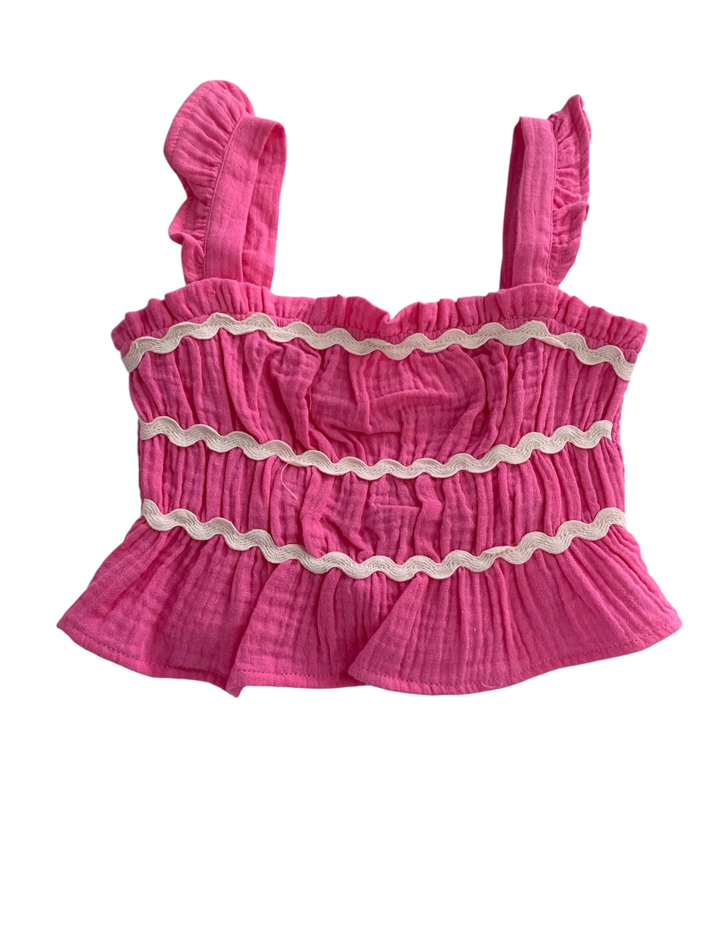 pink ric rac tank