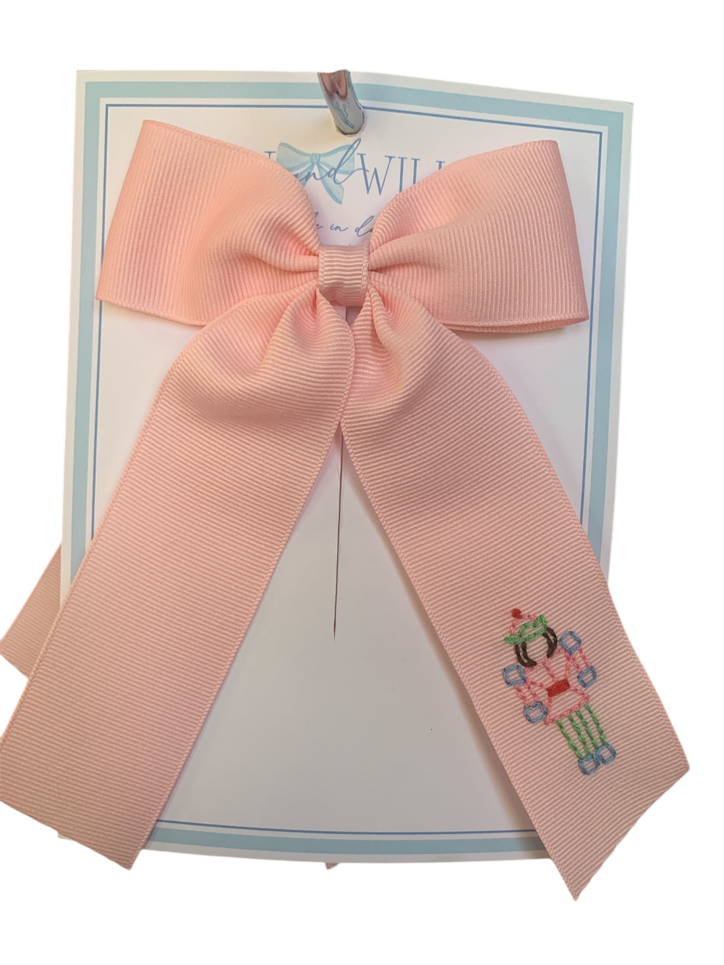 Med pink nutcracker long tail