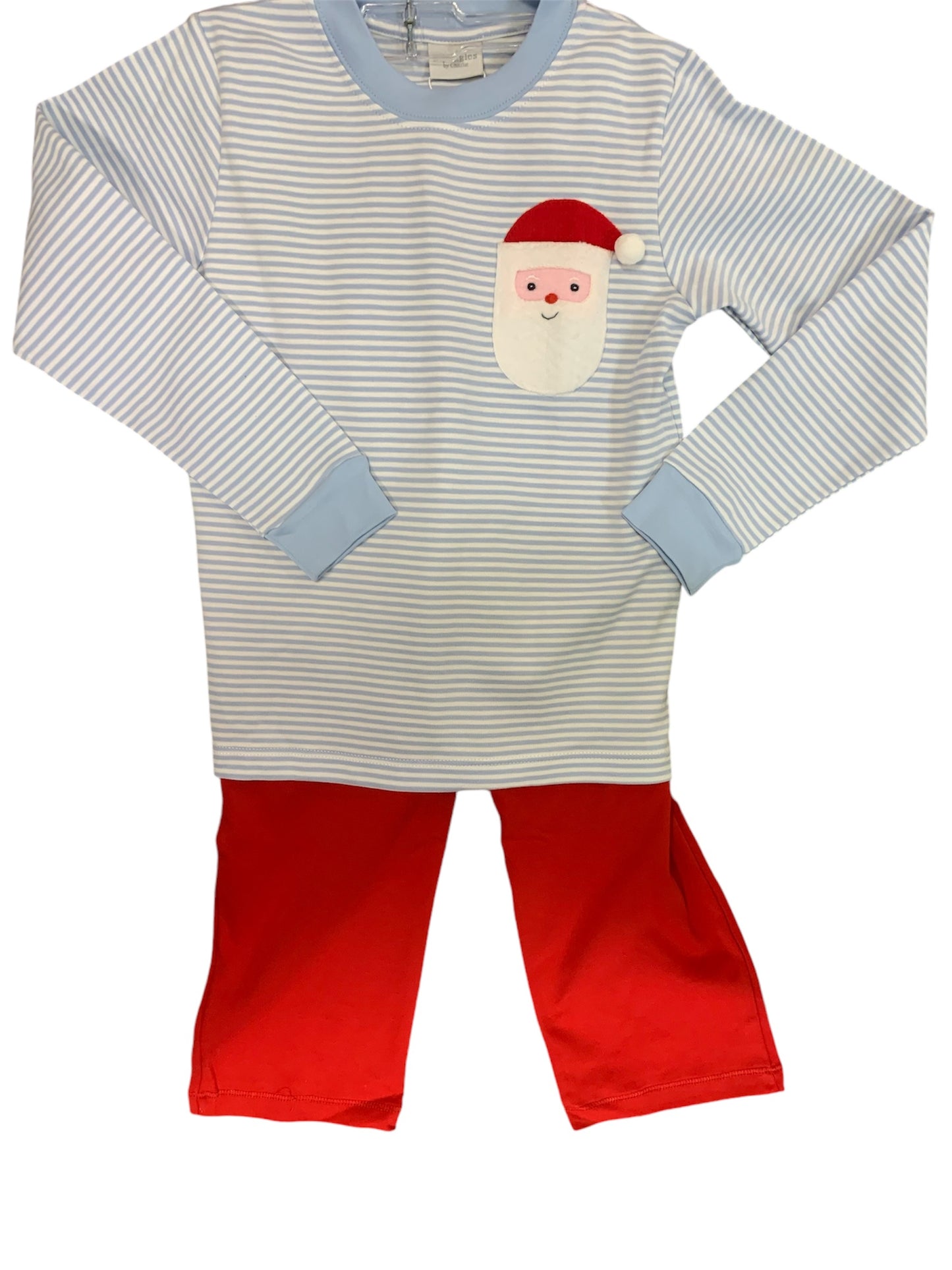 Boys sherpa santa set