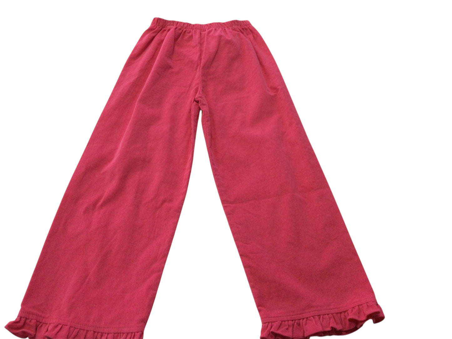 Pink cord pants