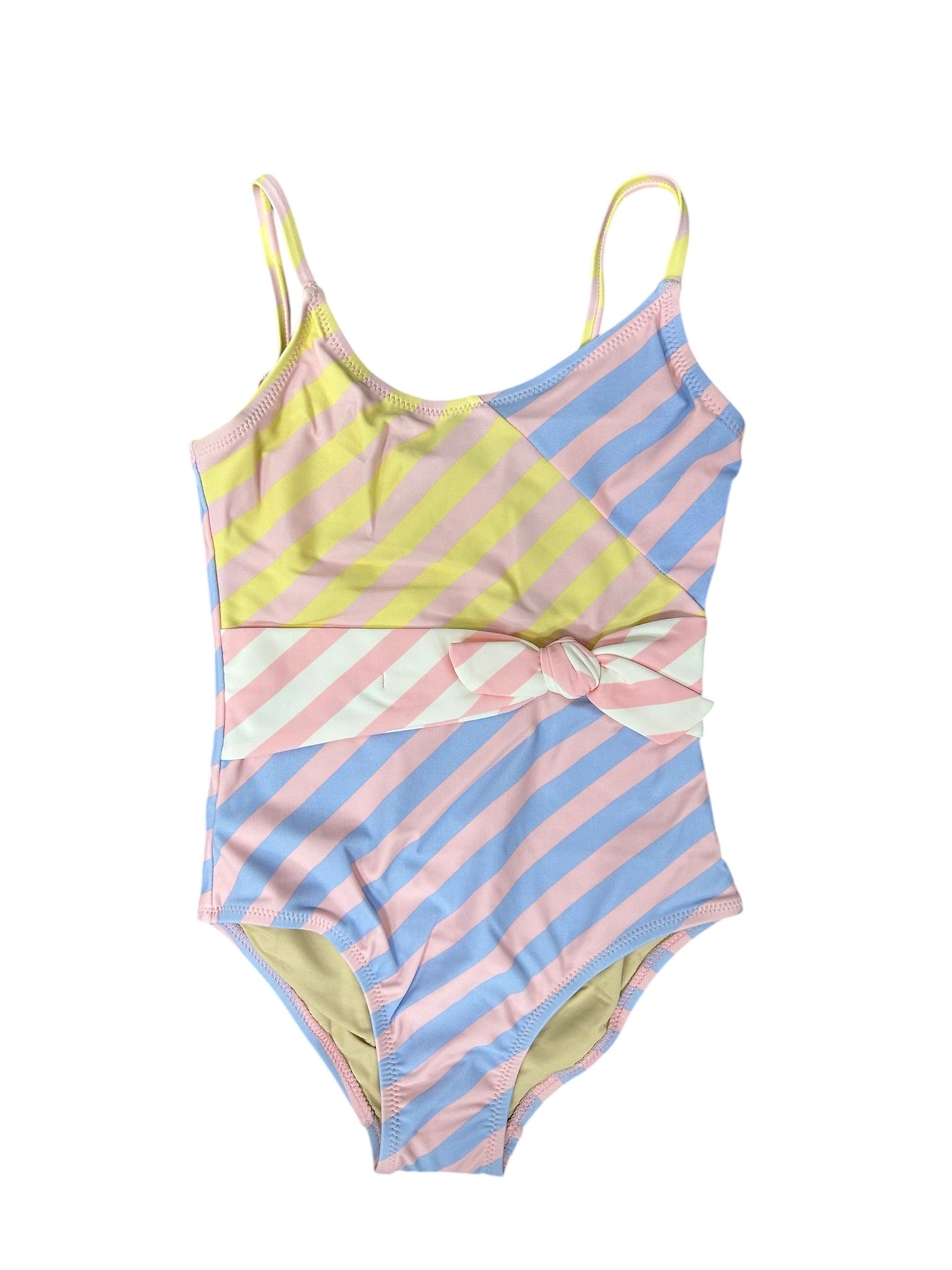 Pastel Stripe One Piece Swim