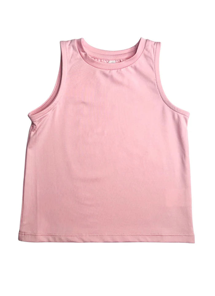 Candy pink tank top