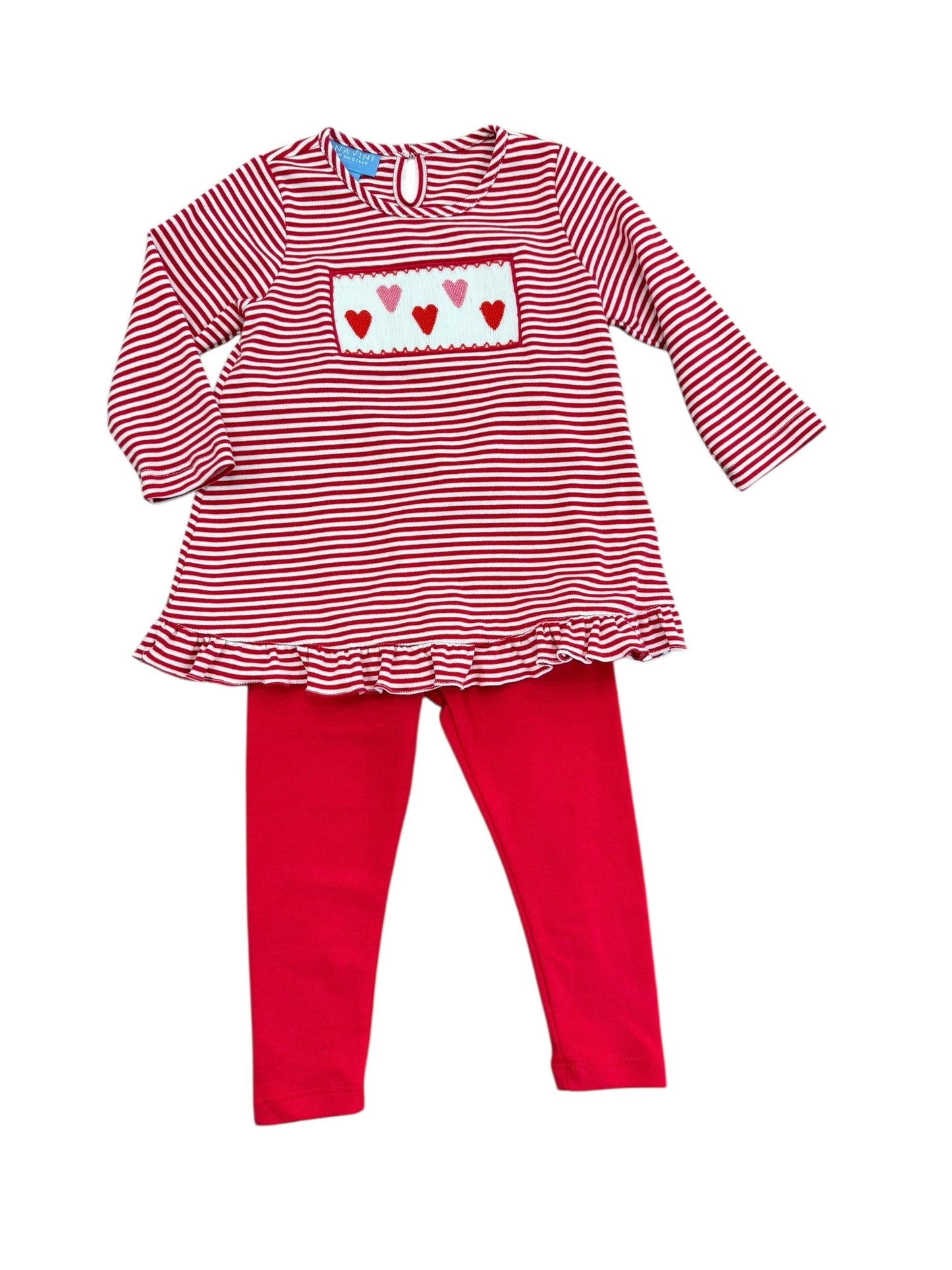 Valetines heart tunic and leggings
