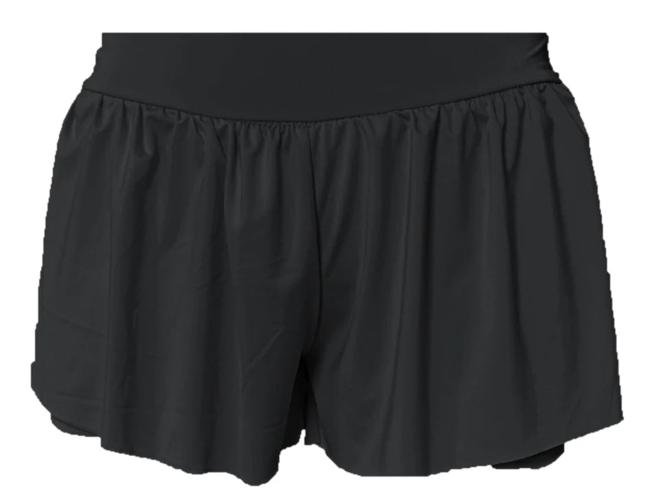 Black Flowy shorts