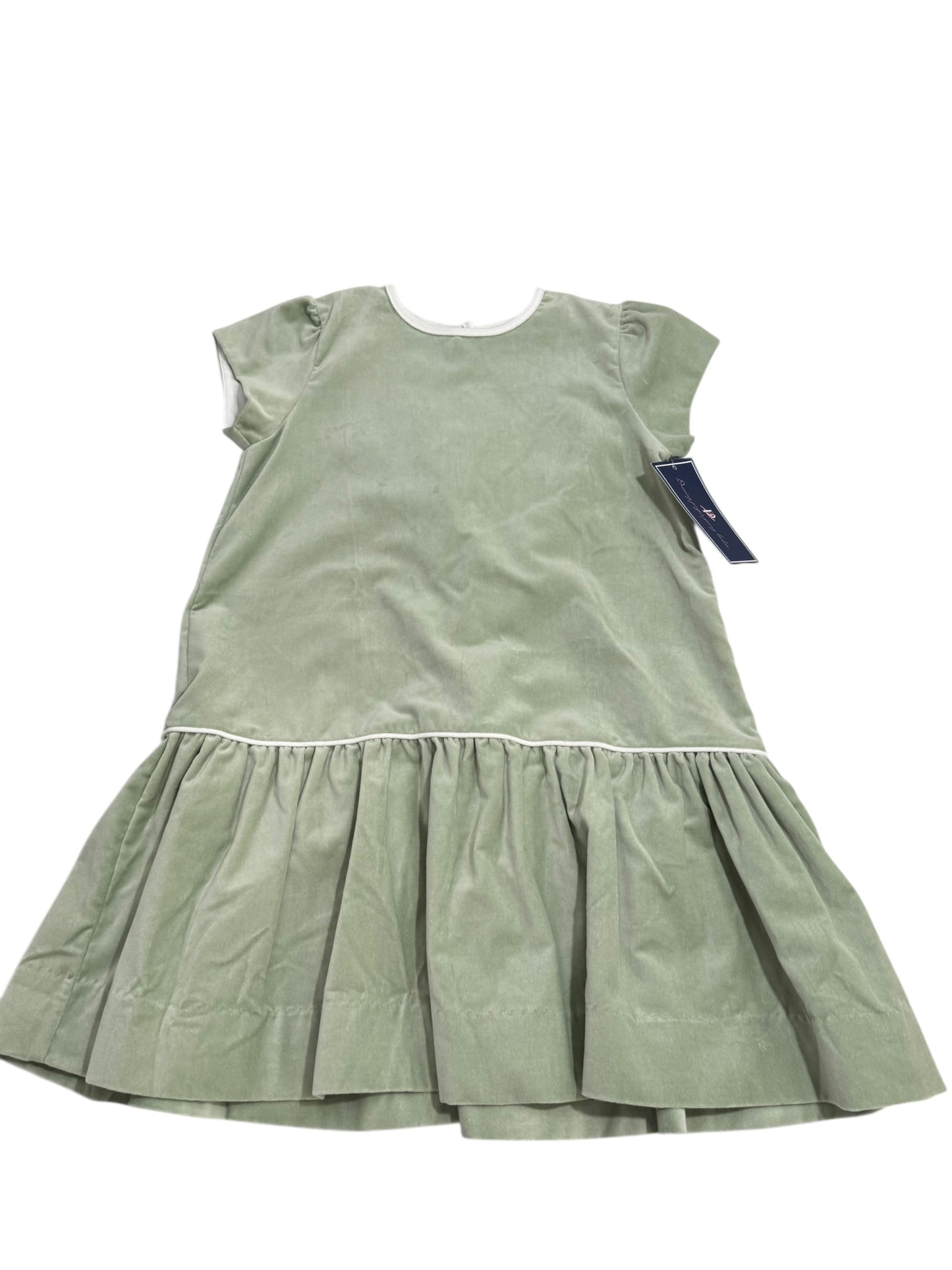 Delilah Green Dropwaist Dress