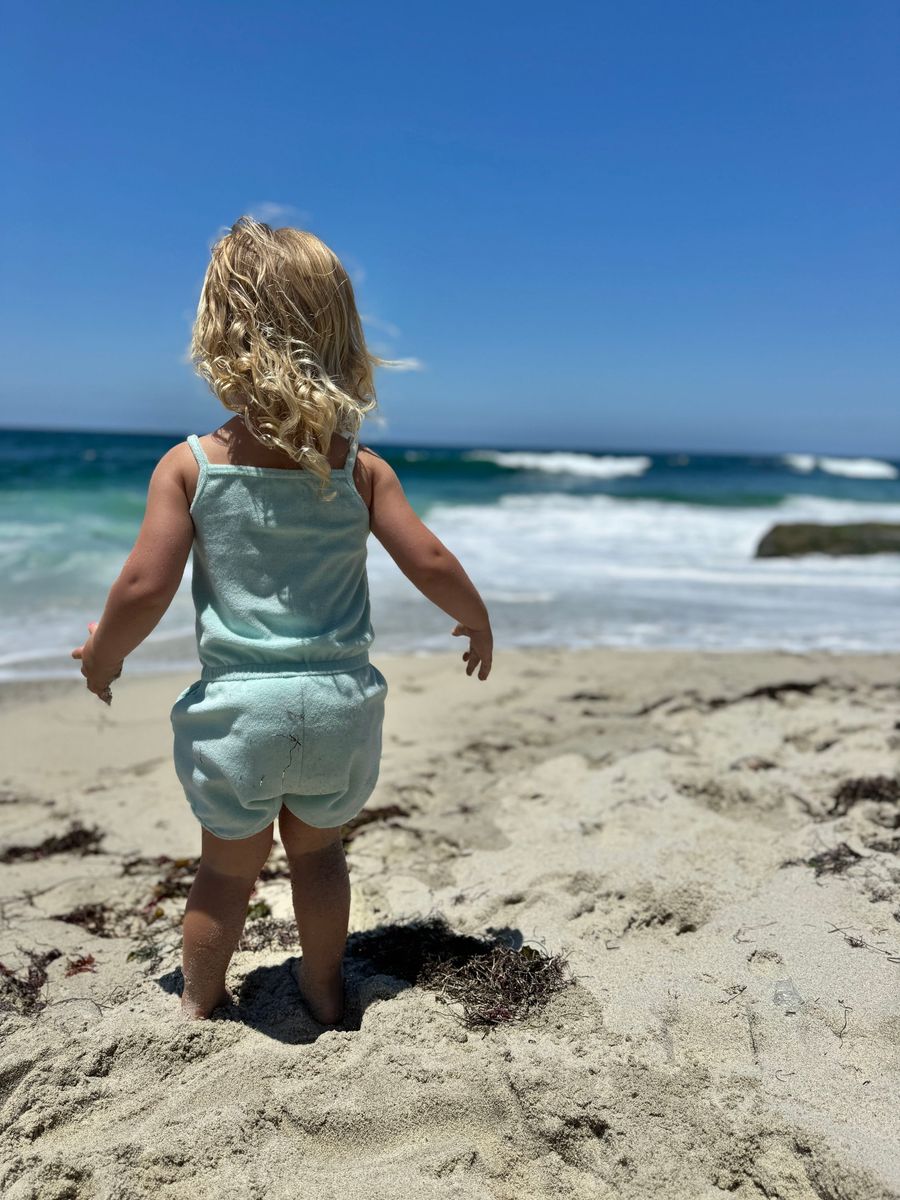 Shelby romper Blue
