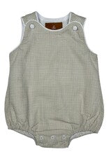 Khaki gingham bubble