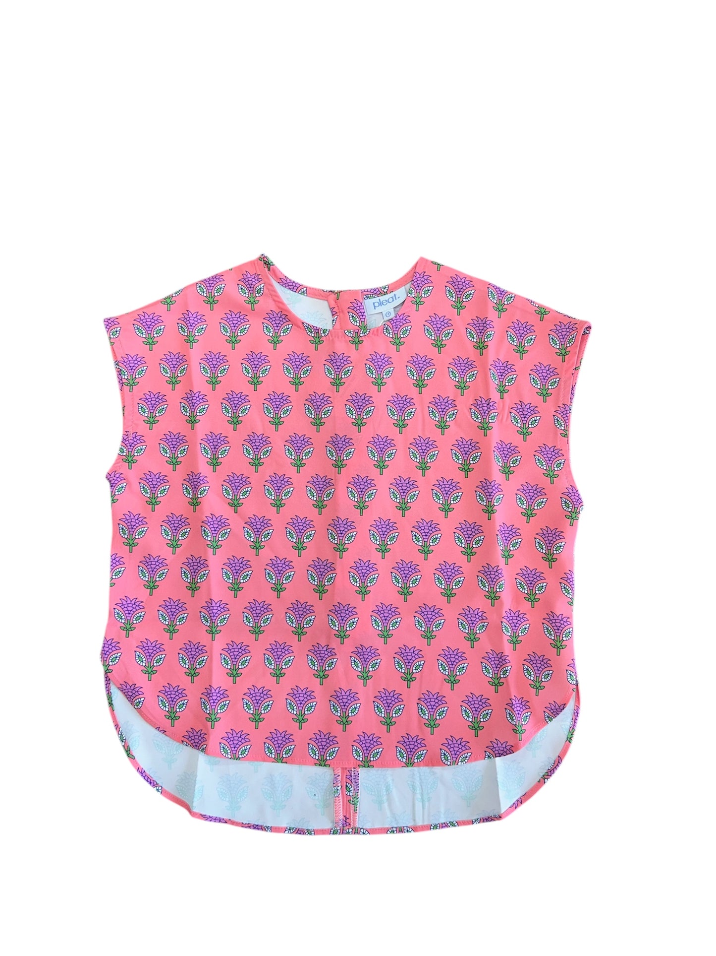 Mae Coral Print Top