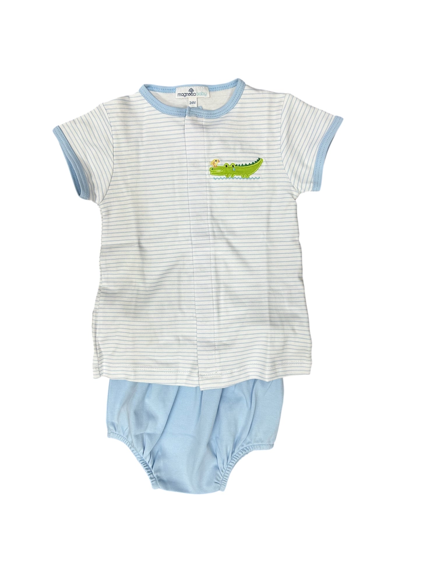bayou applique diaper cover set