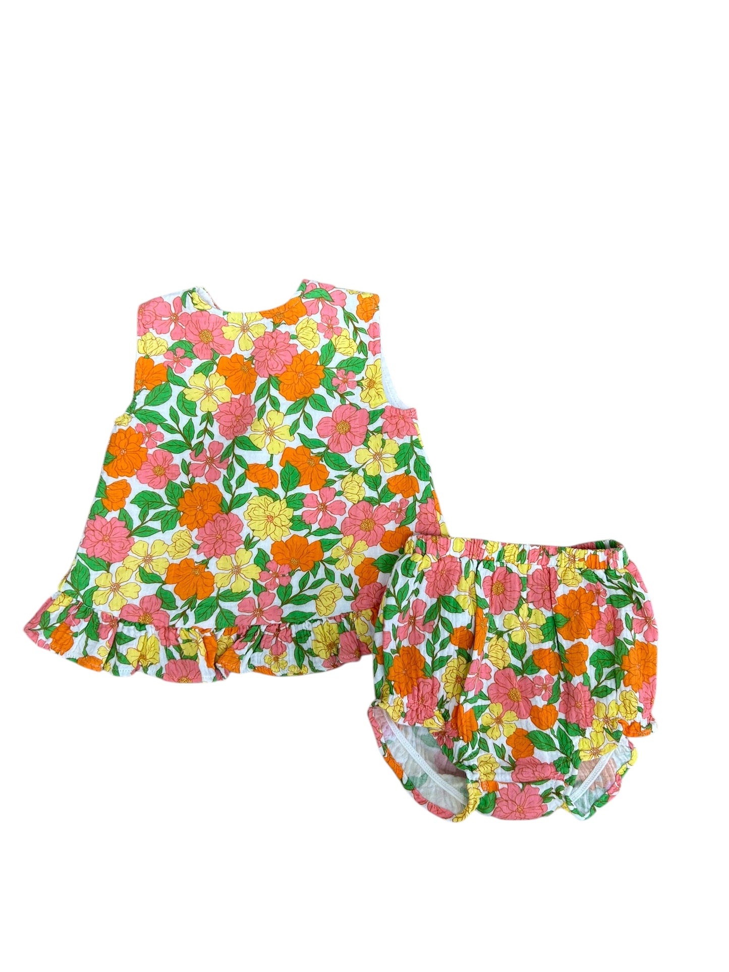 Botanical retro floral