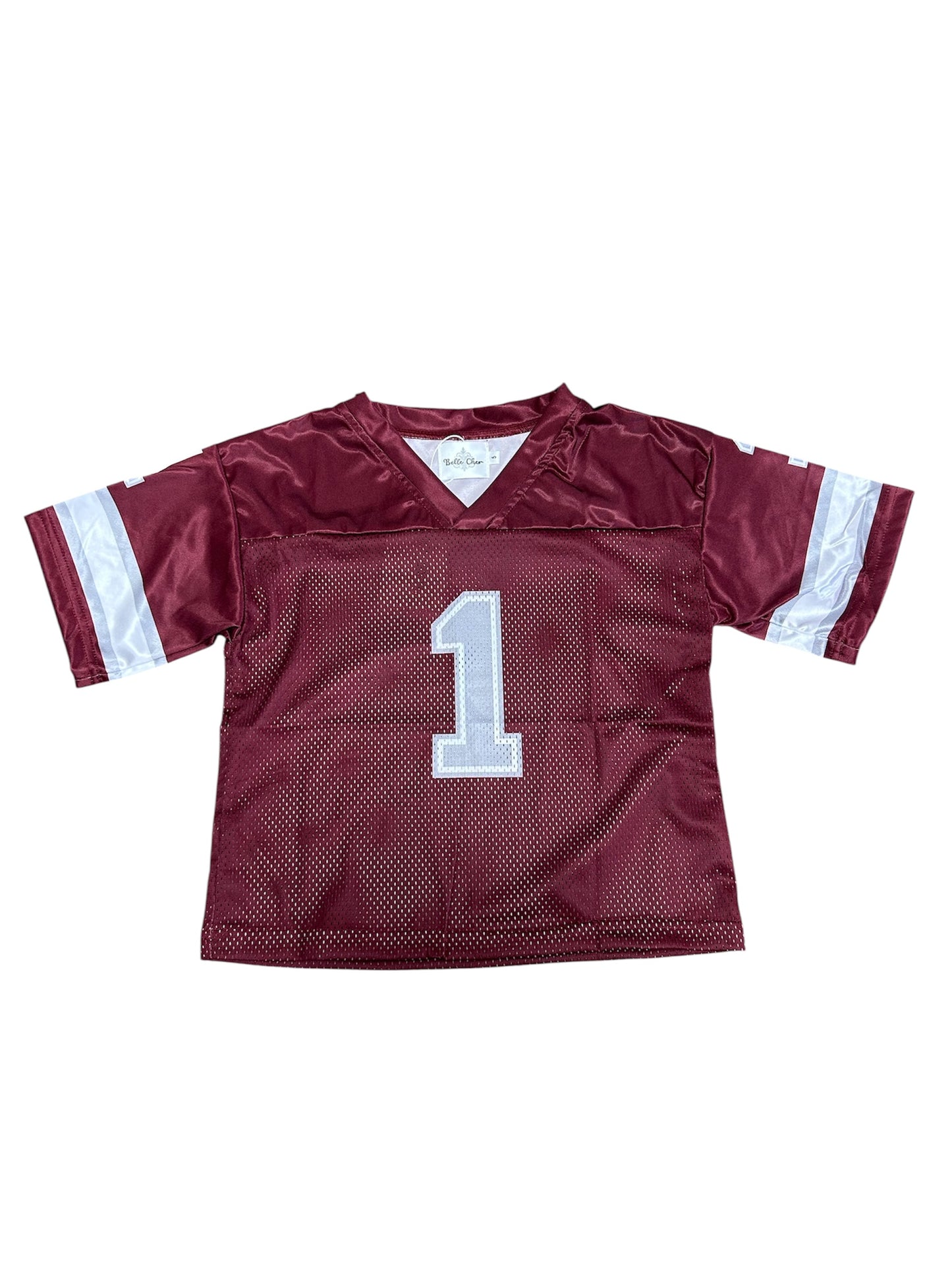 Maroon football jersey