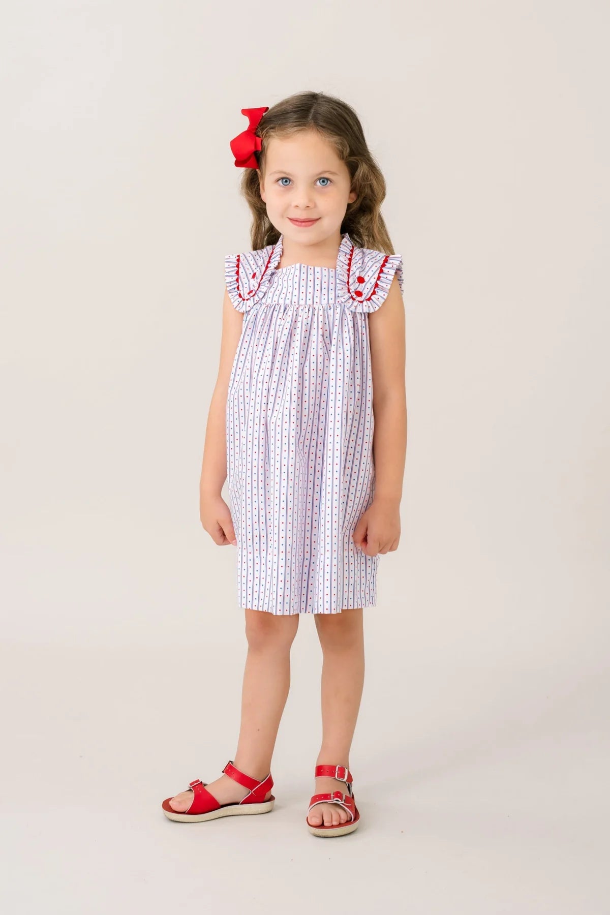 All american flap dress