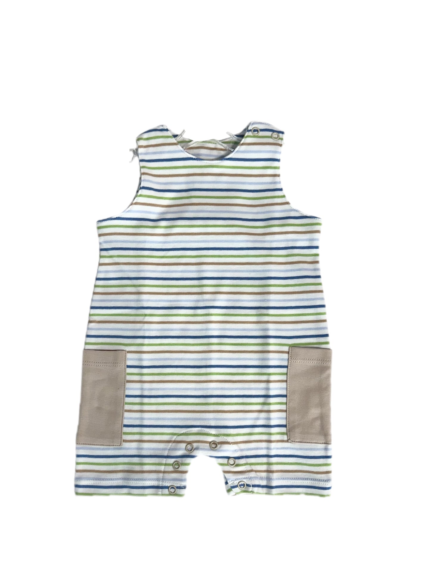 sleeveless stripe sunsuit
