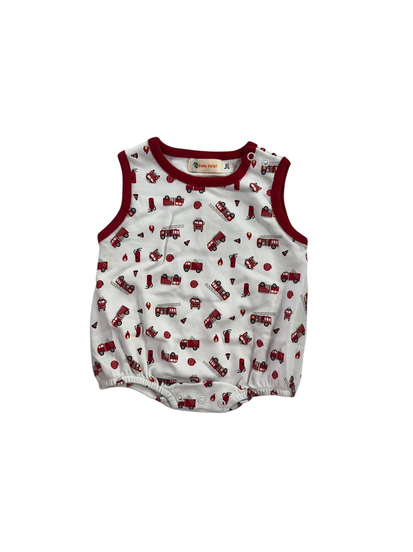 Bubble with fire equipment