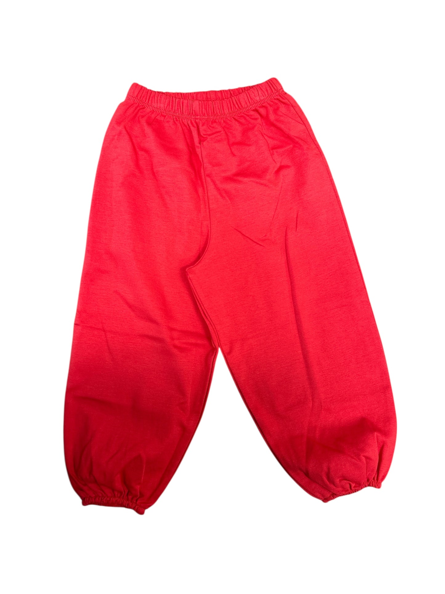Boys red bubble pants