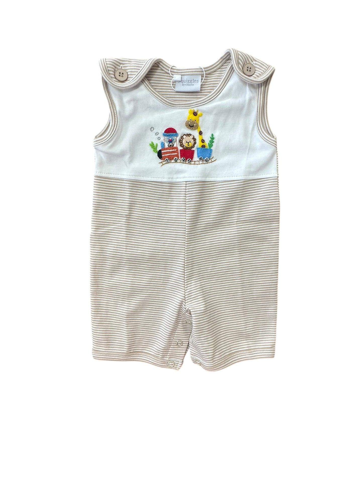 choo choo crew sunsuit
