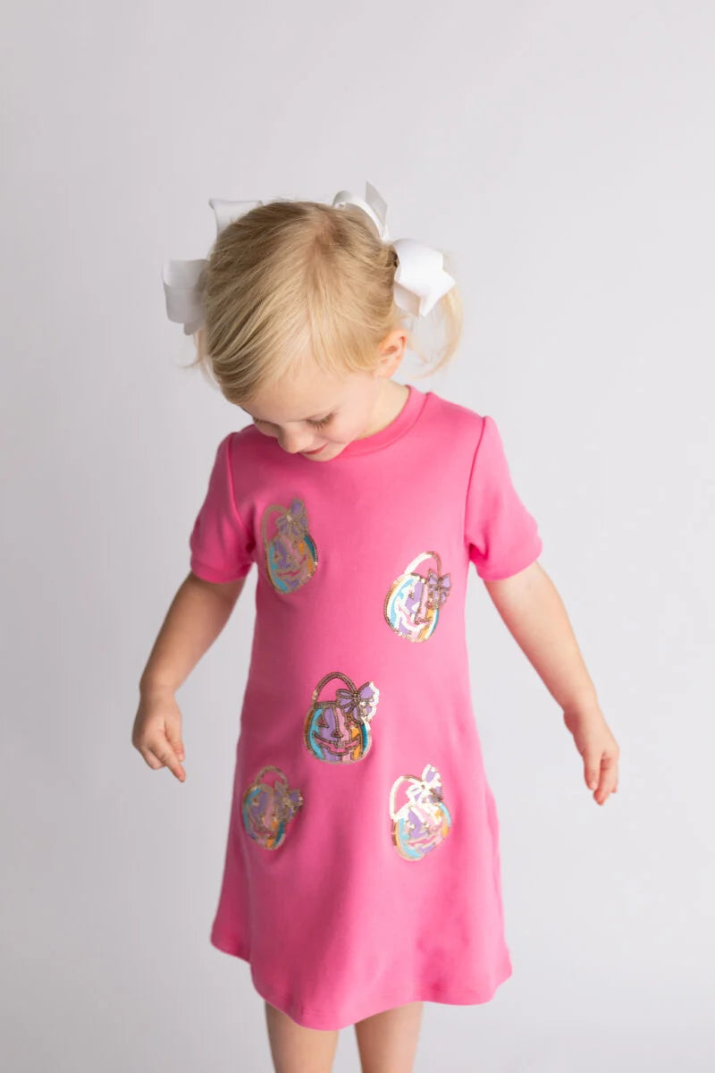 Jack-O-Latntern sparkle dress