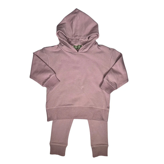 Pink Legging hoodie set