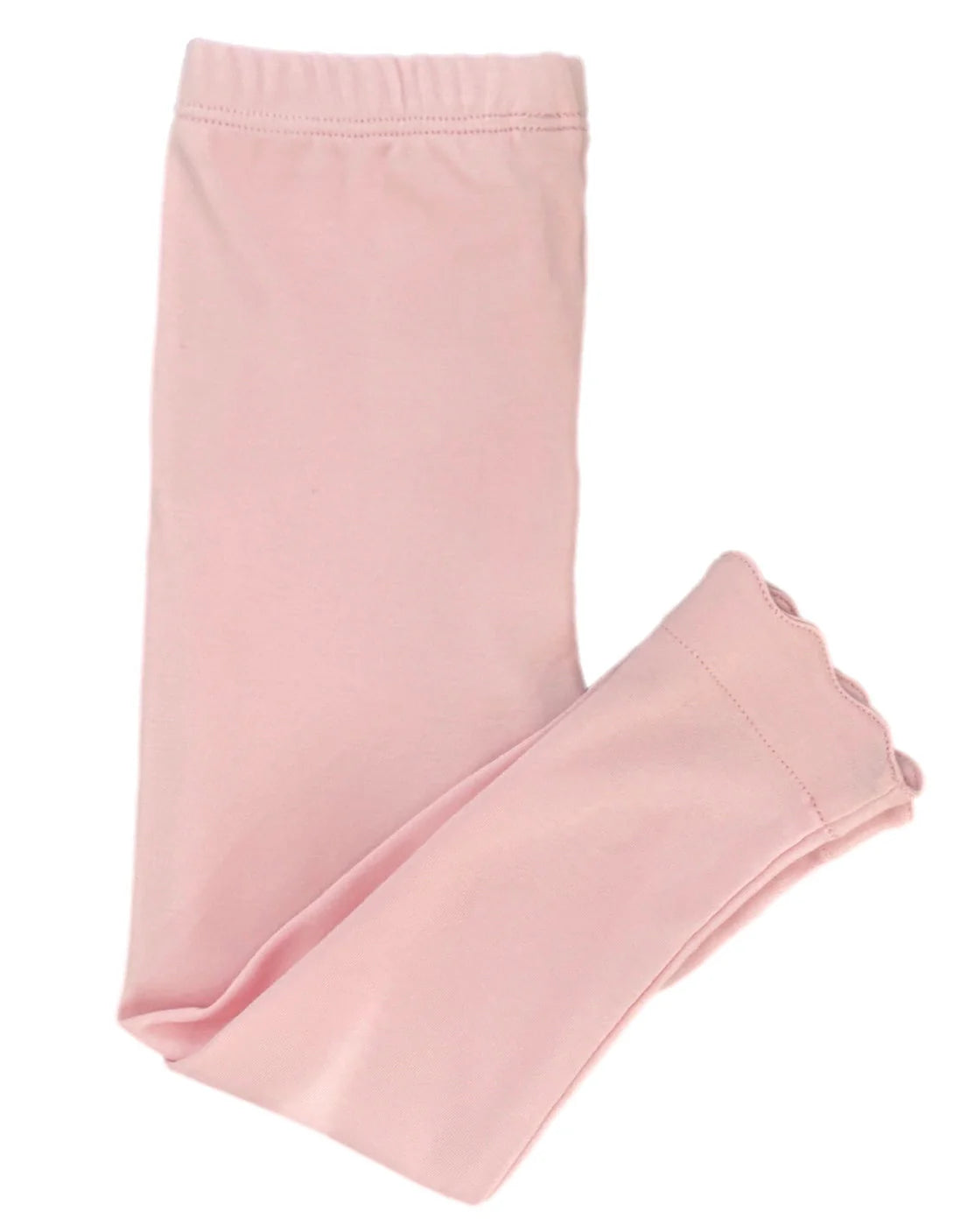 Light pink basic knit leggings
