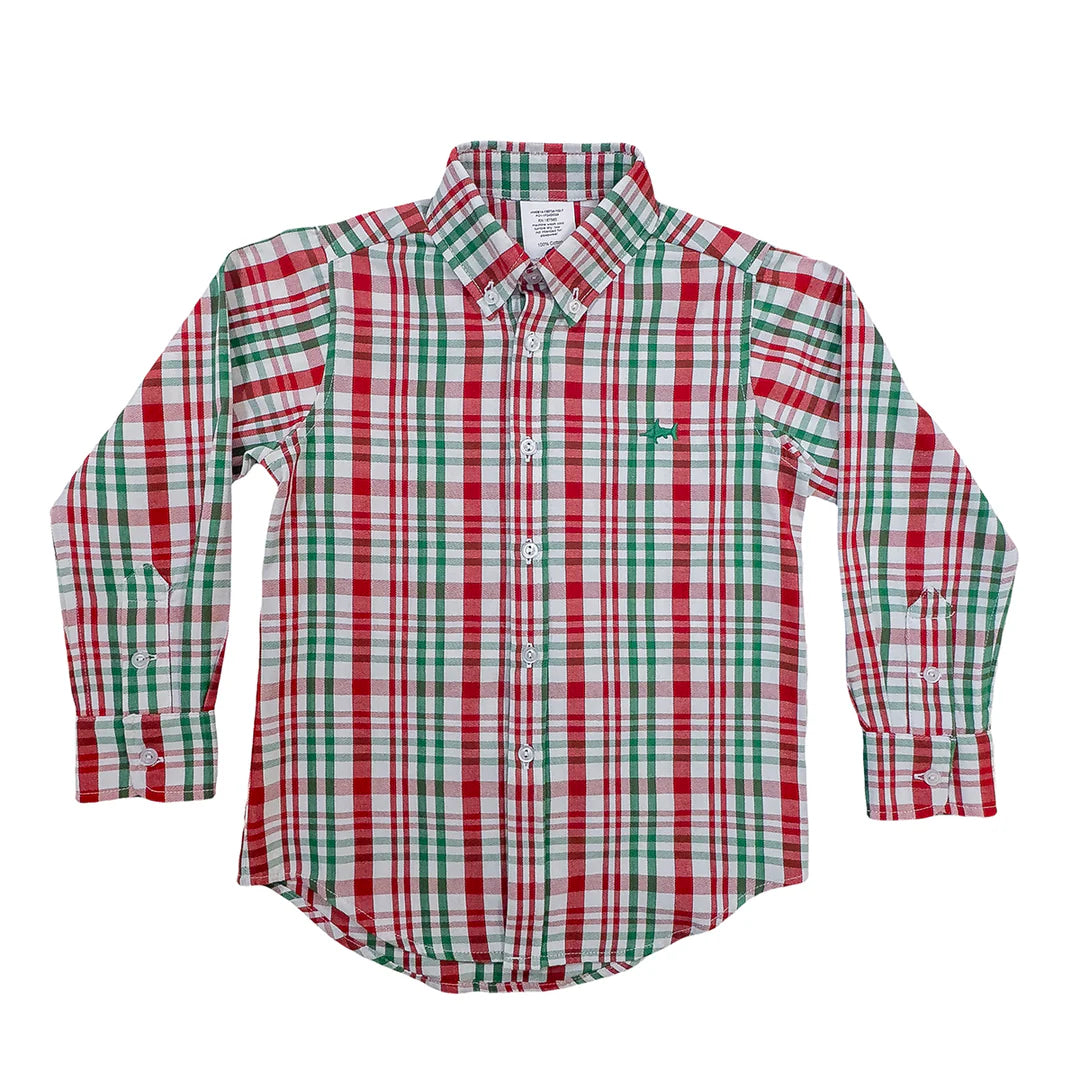 Sleigh plaid carter oxford shirt