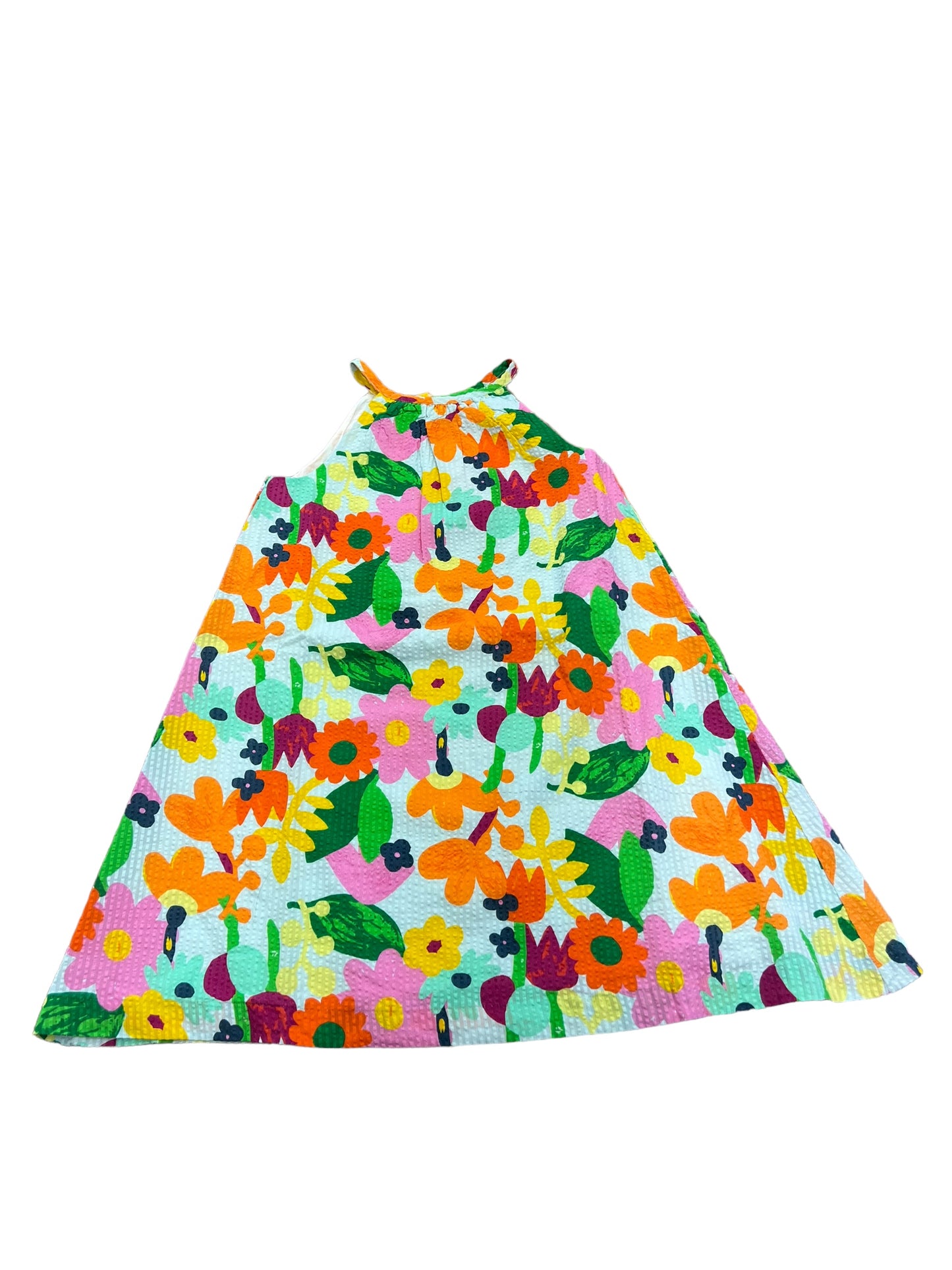Halter swing dress sunkissed