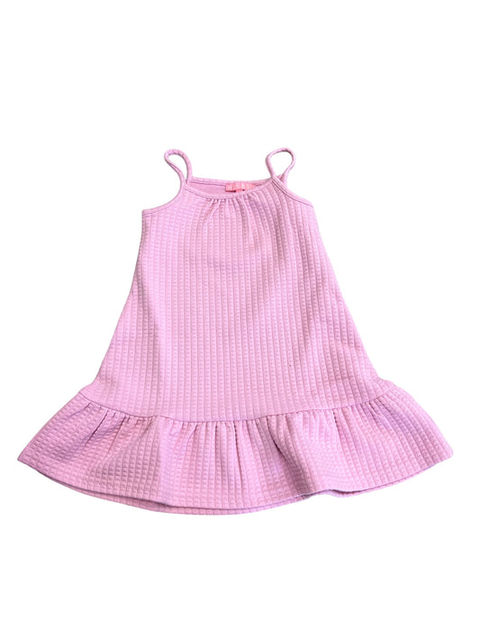 Strappy pink dress