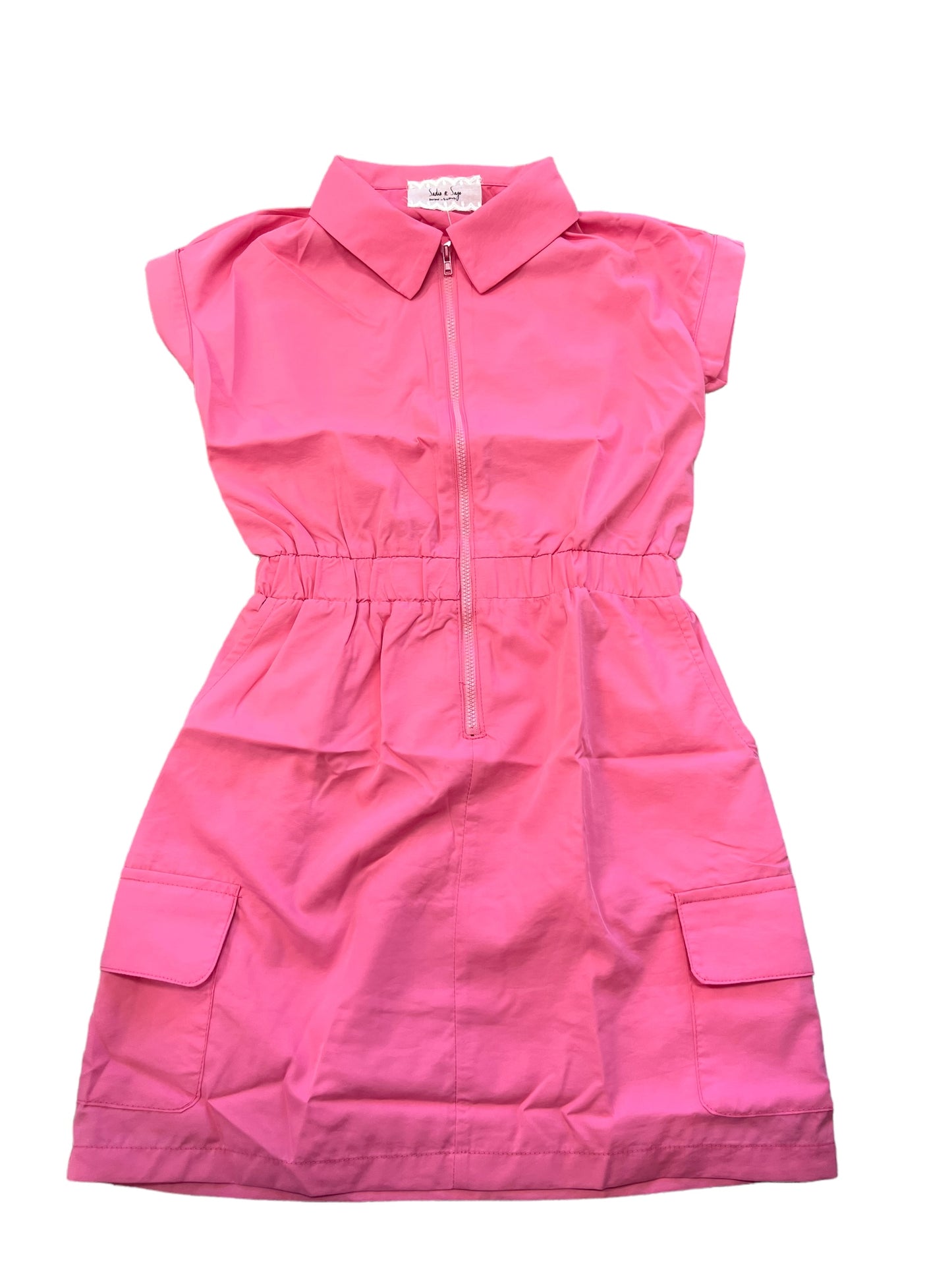 airy nylon mini dress