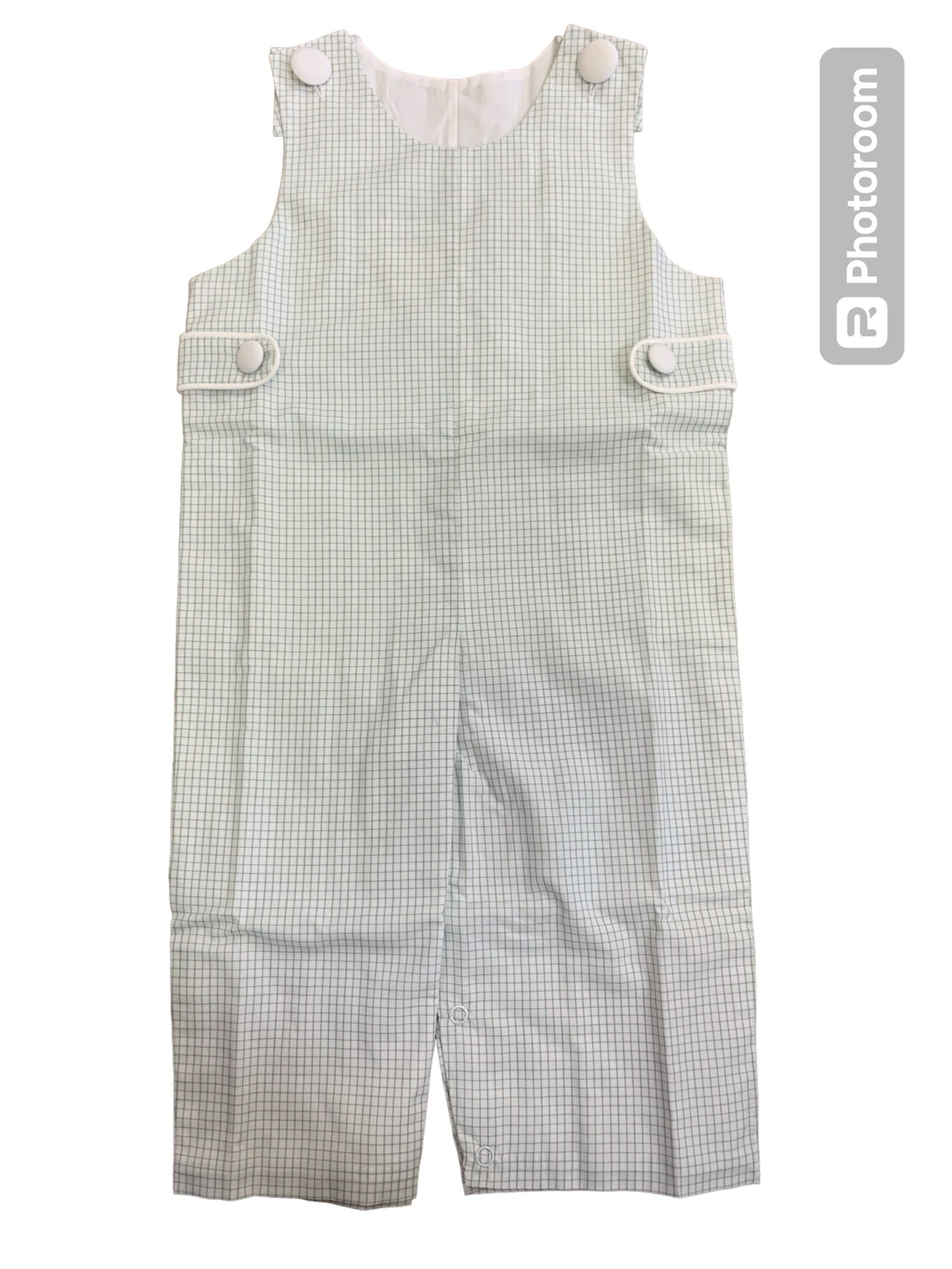 Green Windowpane Mono Longall