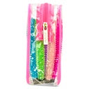5 pack rhinestone headbands in reusable pouch