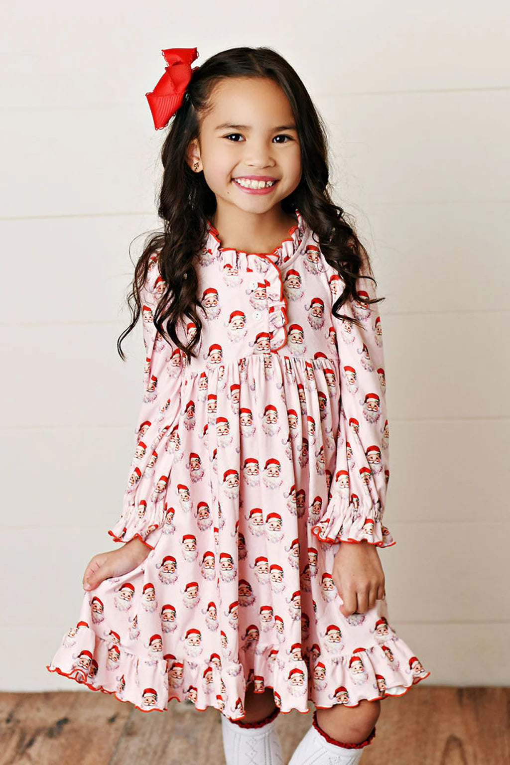 Pink Santa Dress